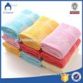 High quality 100% Cotton Plush Solid color Pink Small Hand Towels